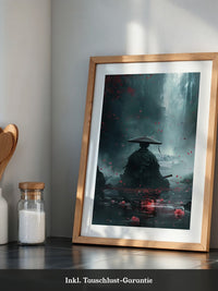 Samurai Wasserfall Rotblüten