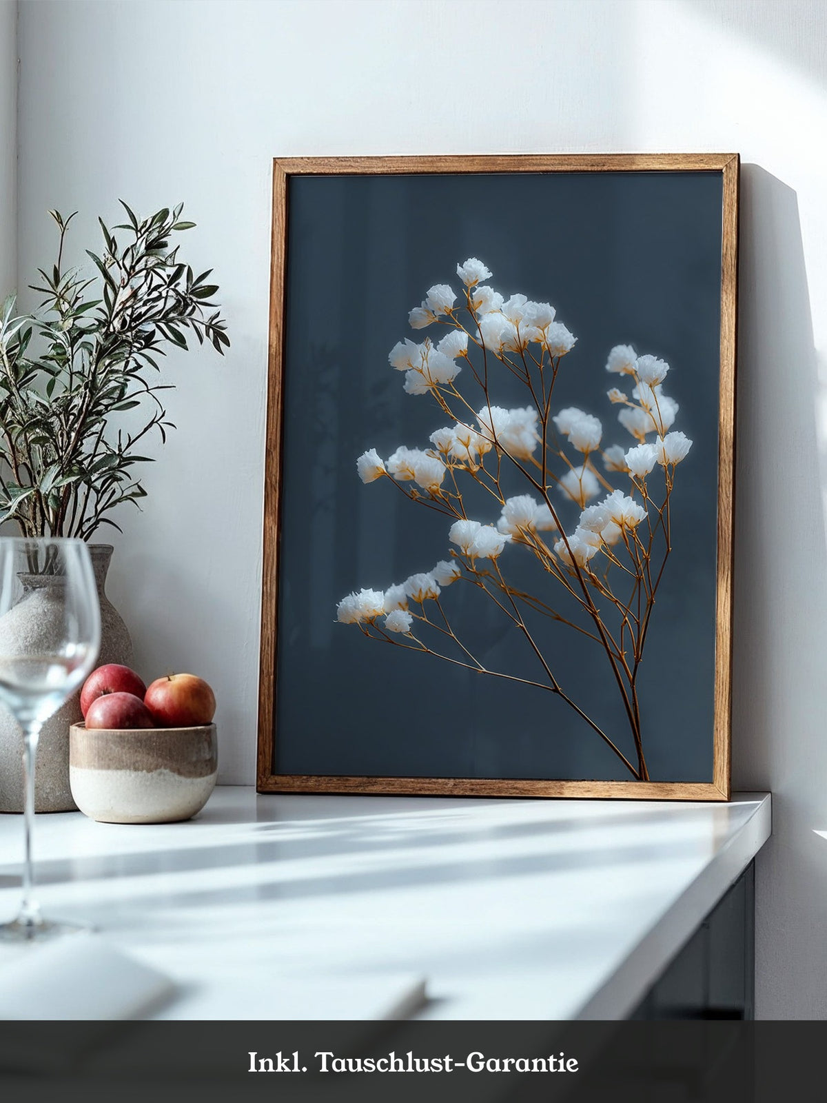 Blumen Zweige pastellfarben