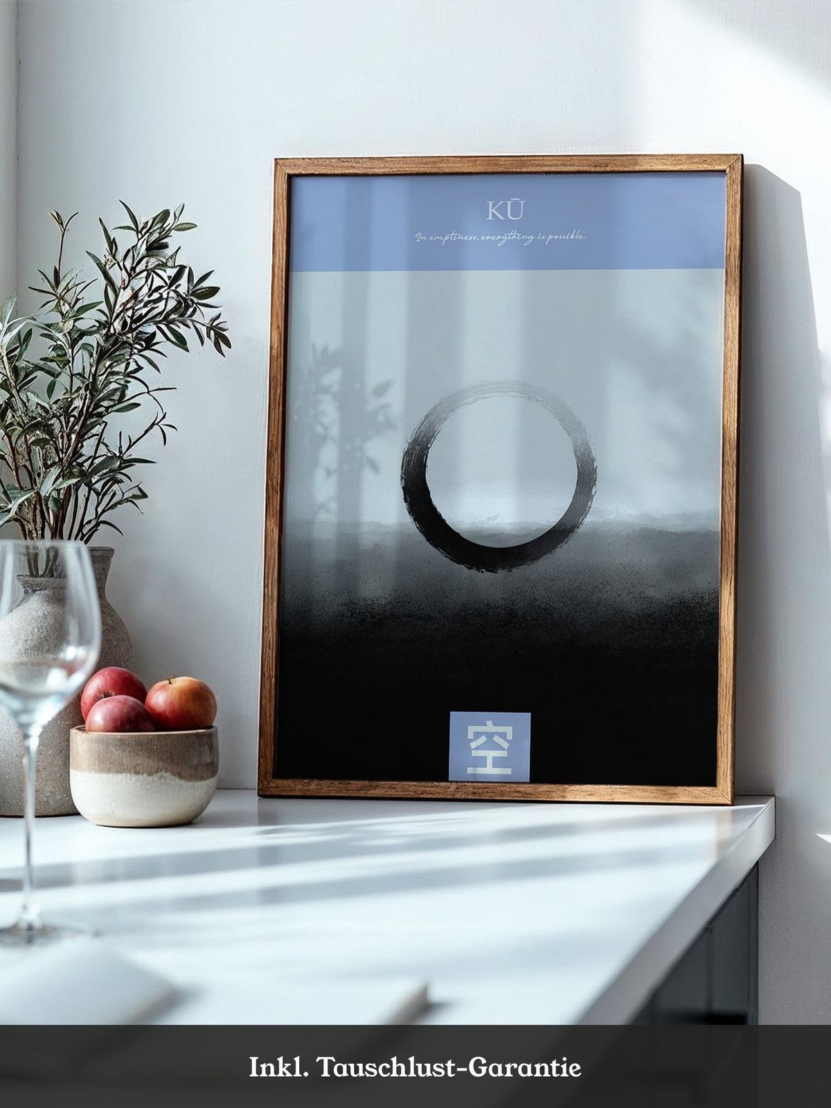 Zen Kreis minimalistisch