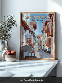 Saint-Jean-de-Luz Altstadtansicht