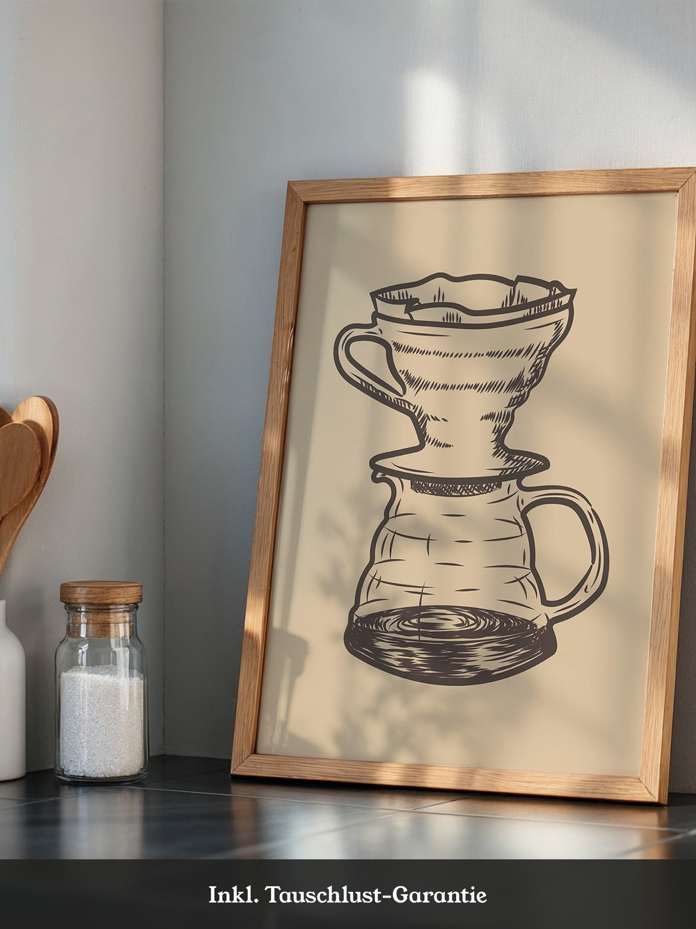 Kaffeefilter minimalistisch