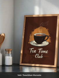 Teetasse Vintage Illustration