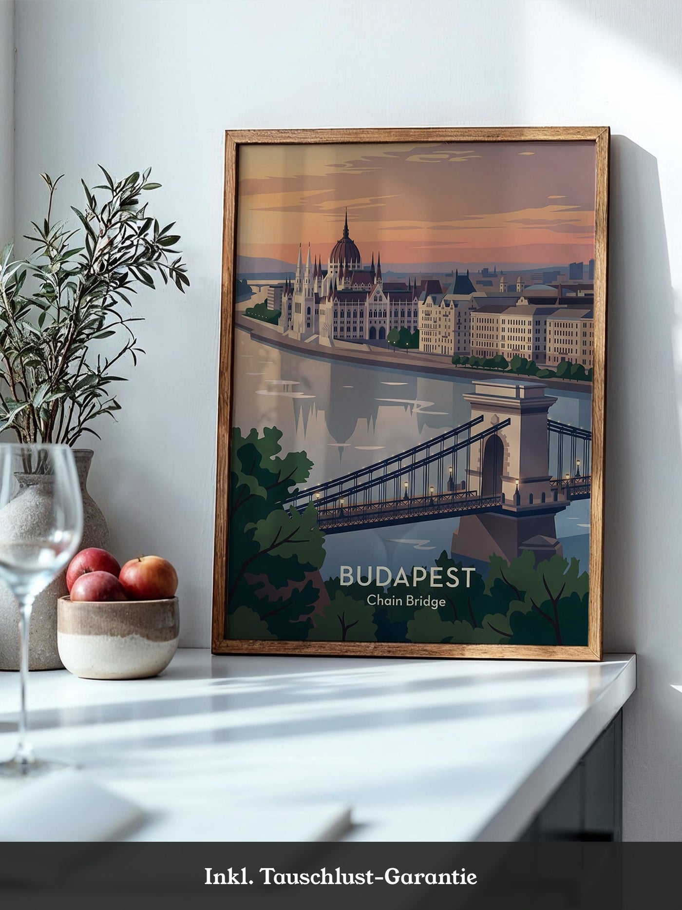 Budapest Abendstimmung Architektur