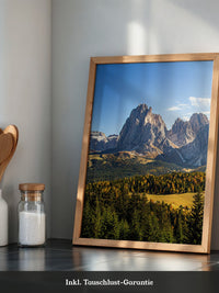 Dolomiten Bergpanorama Herbst
