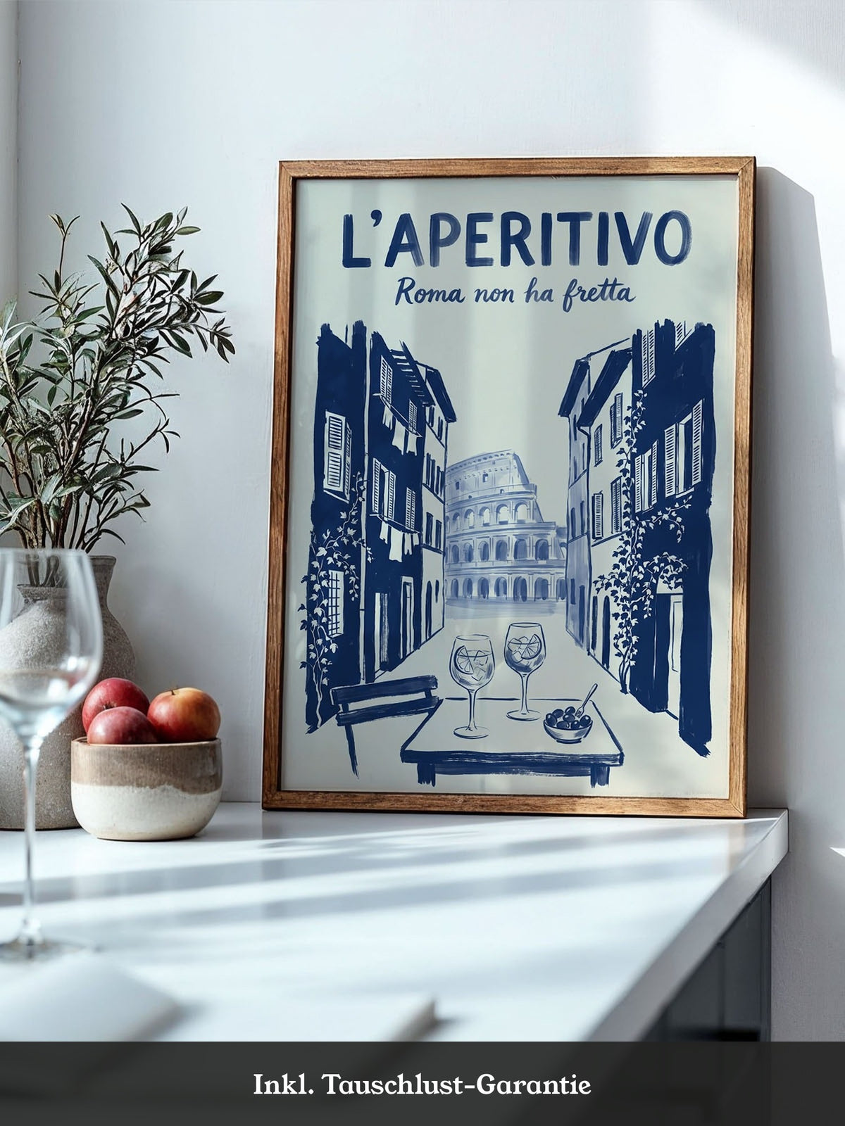 Aperol Spritz Roma Illustration