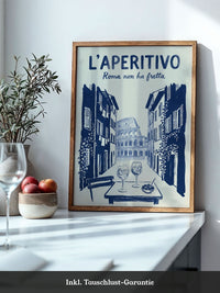 Aperol Spritz Roma Illustration