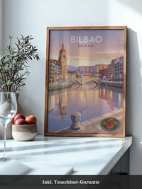 Bilbao Sonnenuntergang Architektur