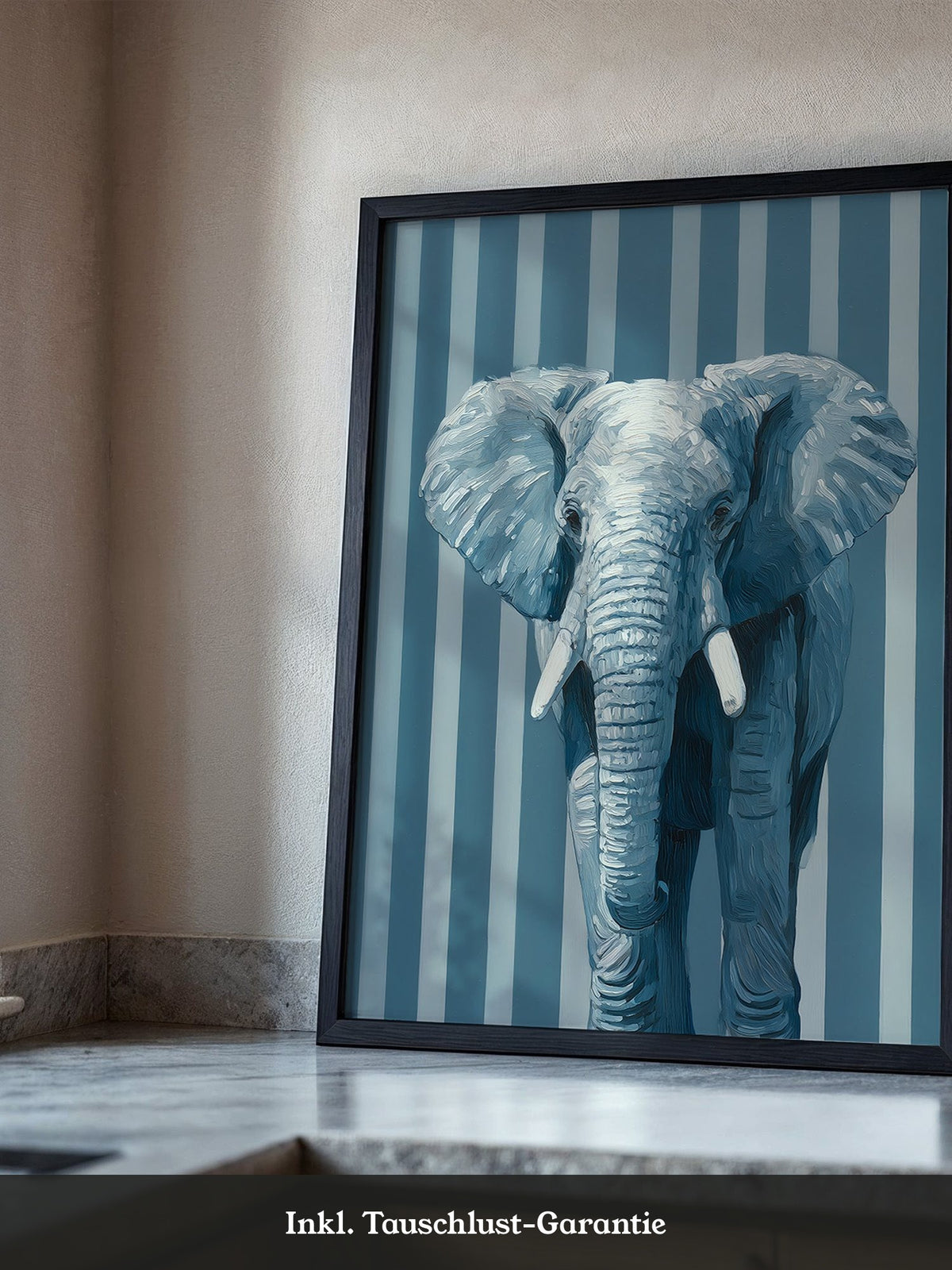 Elefant Streifen Stilvoll