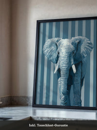 Elefant Streifen Stilvoll
