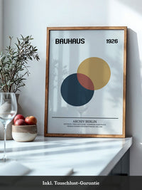 Bauhaus Kreise Geometrisch Retro