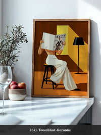 Magazin Leserin Fashion Illustration
