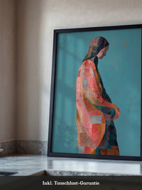 Farbige Silhouette Mosaik