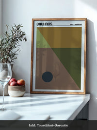 Bauhaus Geometrie Erdtöne