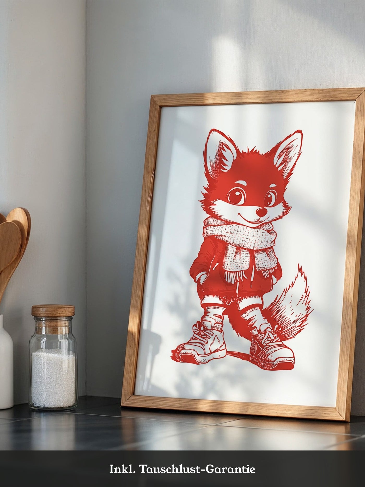 Fuchs Knuddelig Rot Zeichnung
