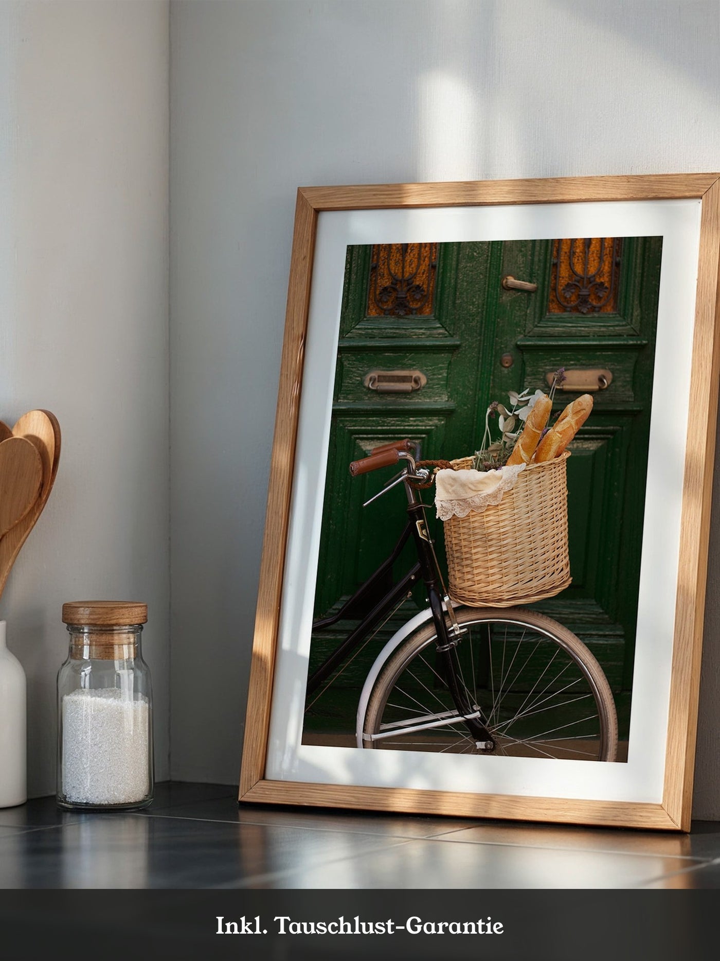 Fahrradkorb Baguettes Vintage Charme
