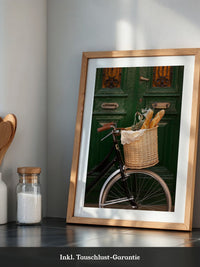 Fahrradkorb Baguettes Vintage Charme