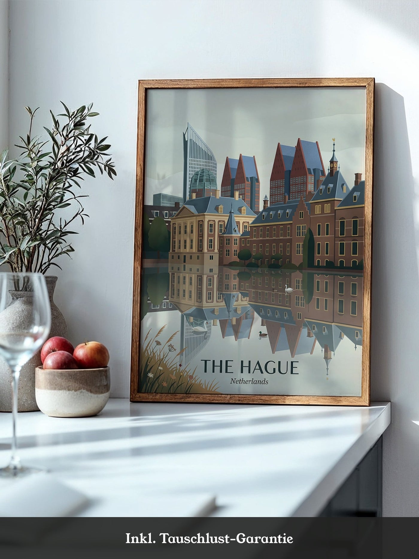 Den Haag Spiegelung Architektur
