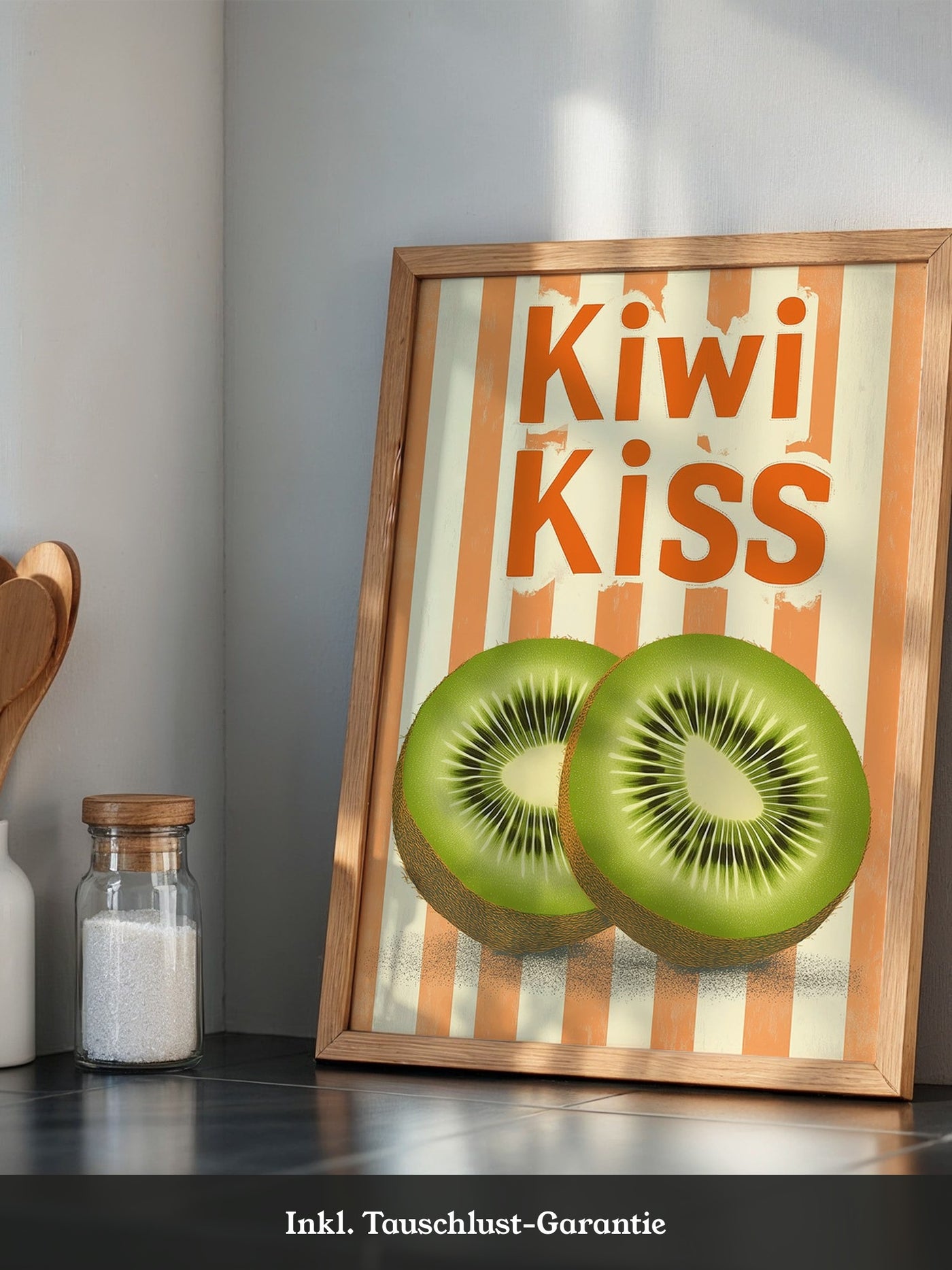 Kiwi Retro Streifen