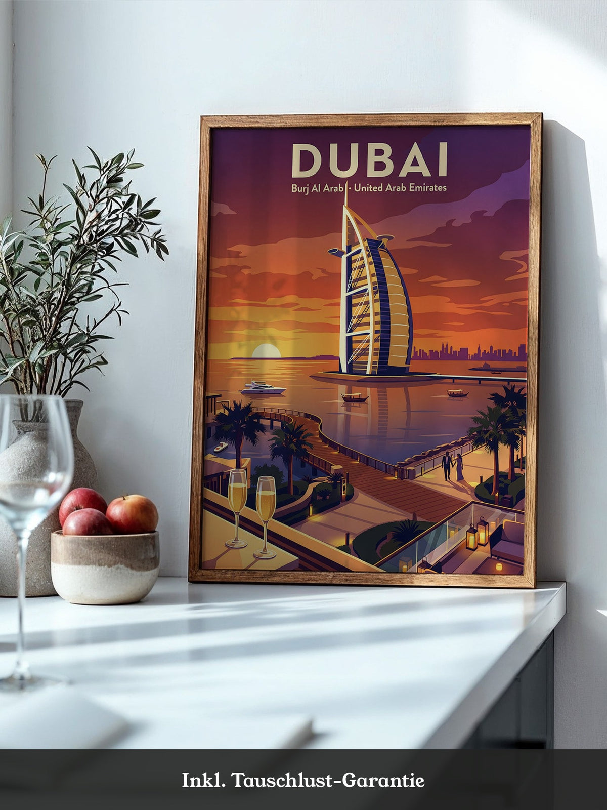 Burj Al Arab Sonnenuntergang