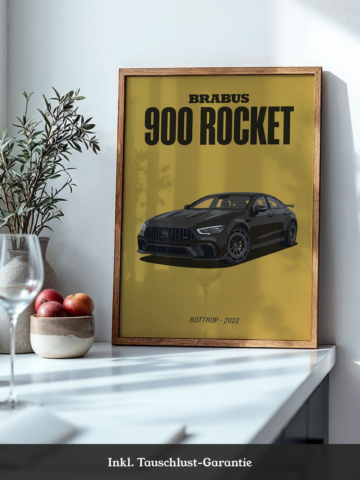 Brabus 900 Rocket Grafik schwarz