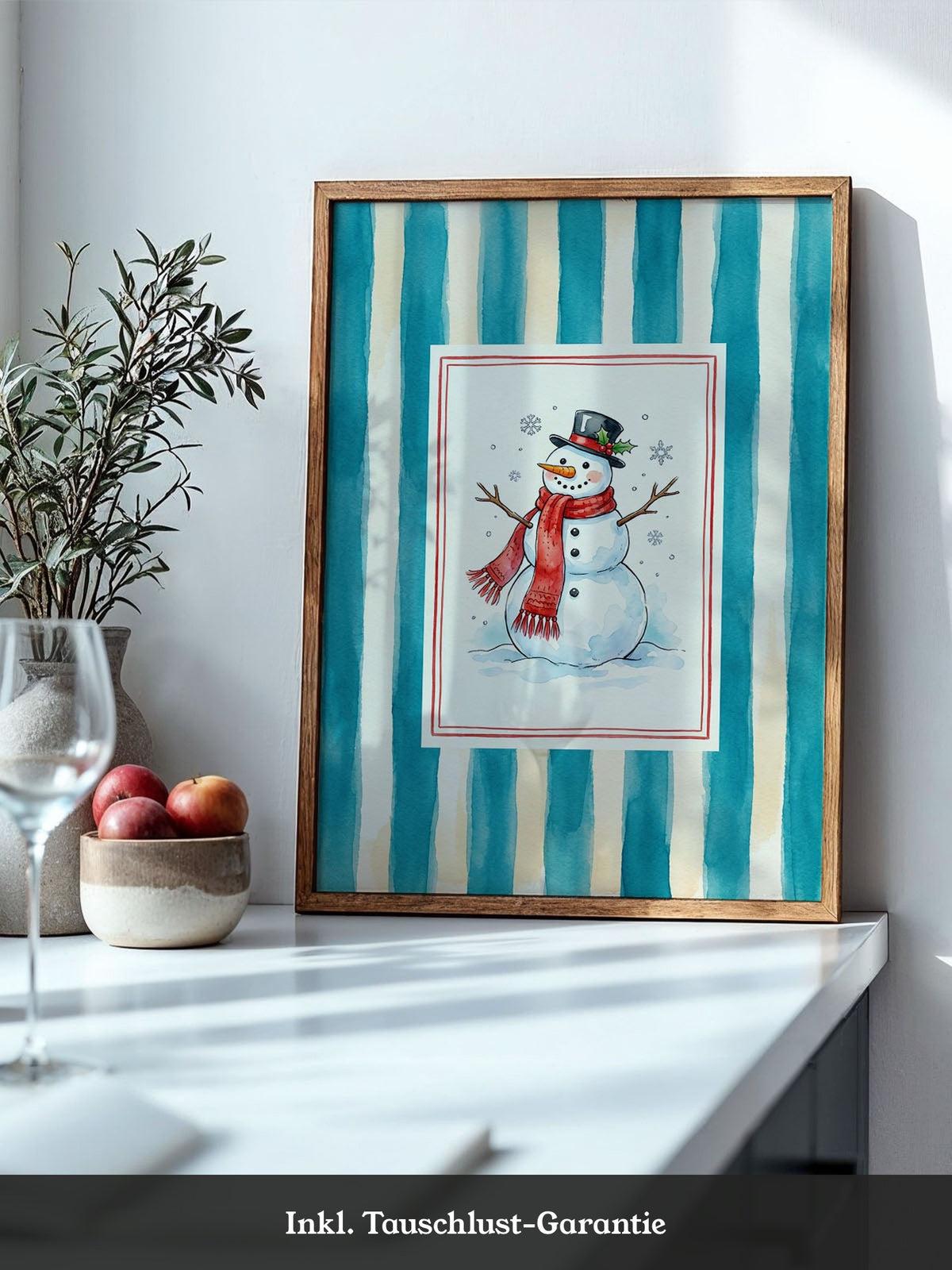 Schneemann Illustration