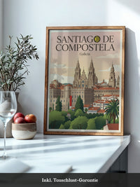 Santiago Skyline Retro