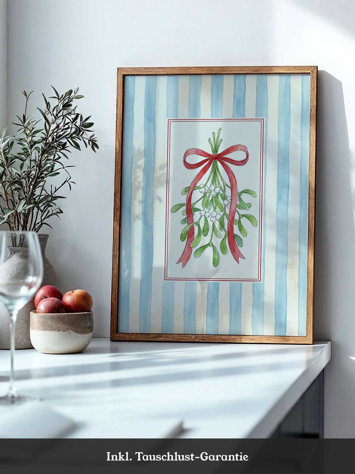 Mistelzweig Aquarell