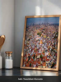 Galataturm Istanbul Luftaufnahme
