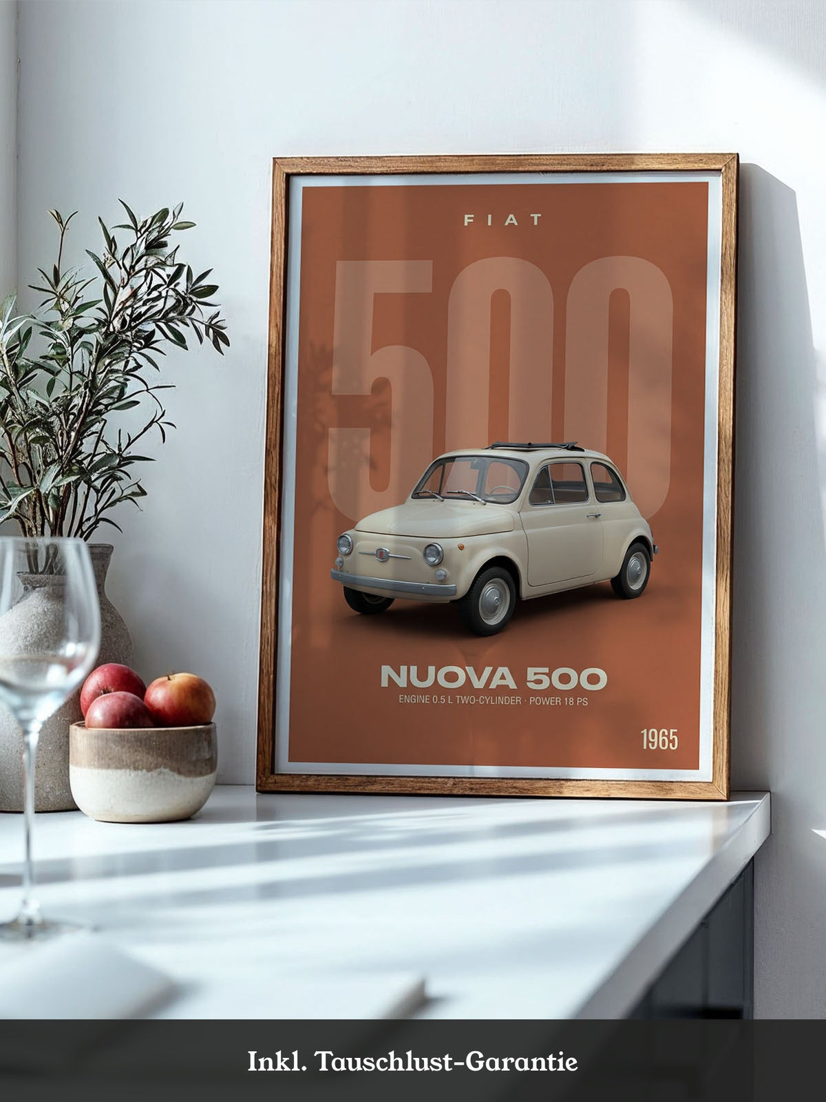 Fiat Retro Auto Ikone