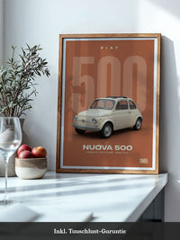 Fiat Retro Auto Ikone
