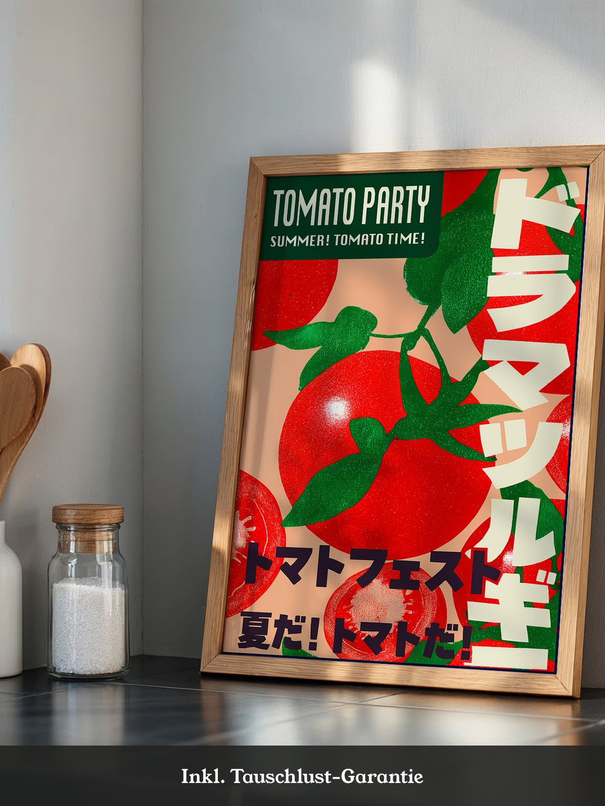 Tomaten Party Sommer Farben