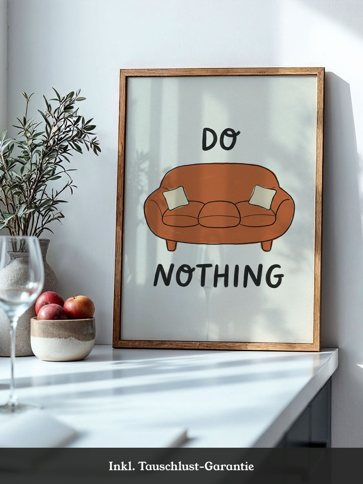 Sofa Do Nothing Illustration