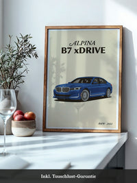 Alpina Limousine Blau Dynamik