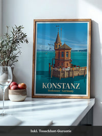 Konstanz Ufer Architektur Retro
