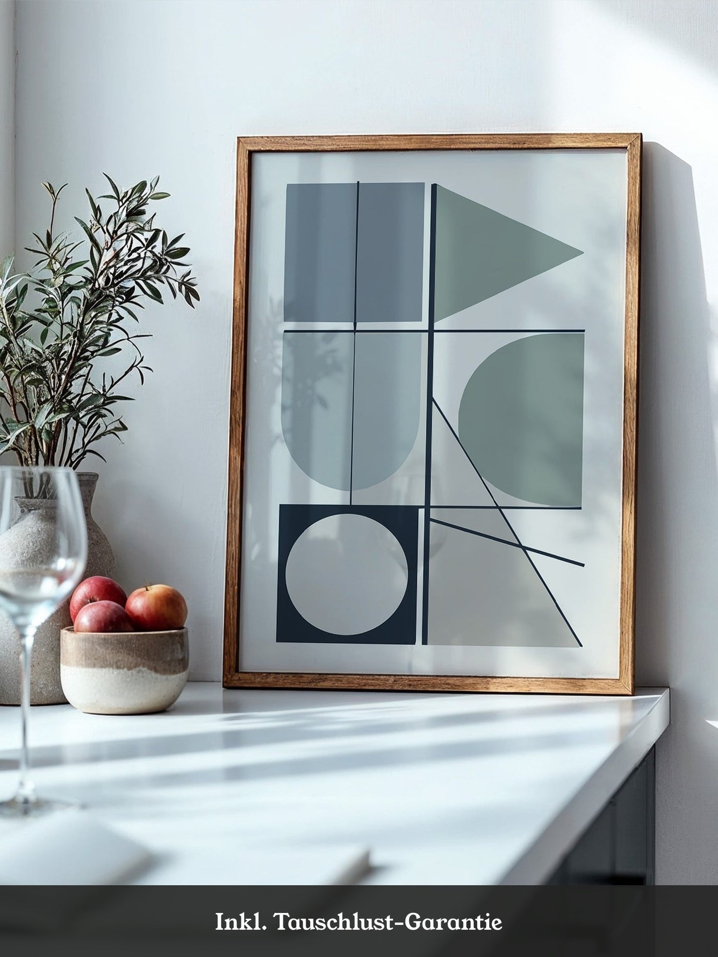 Geometrische Formen Pastelltöne