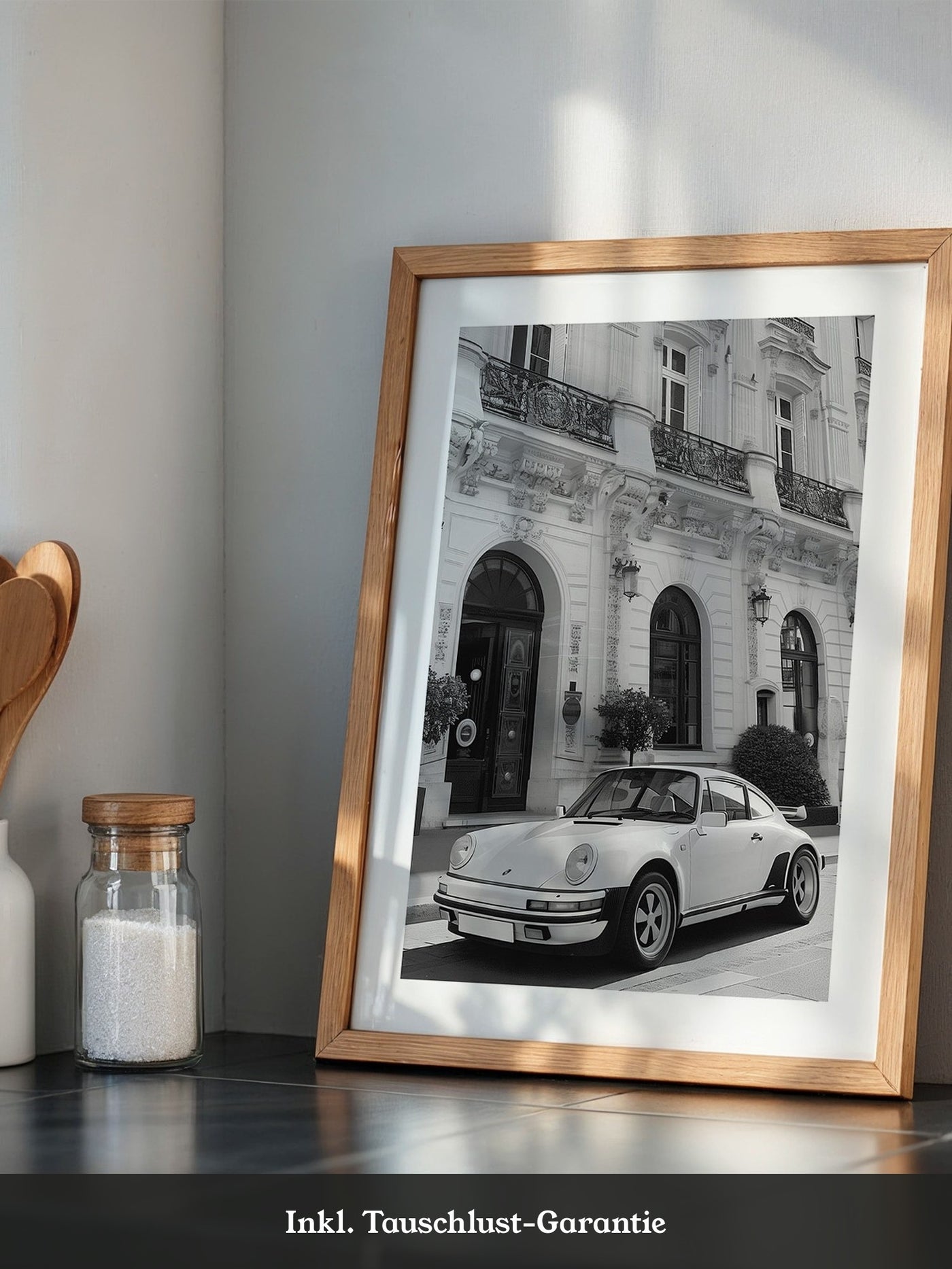 Porsche Klassik S/W Fassade