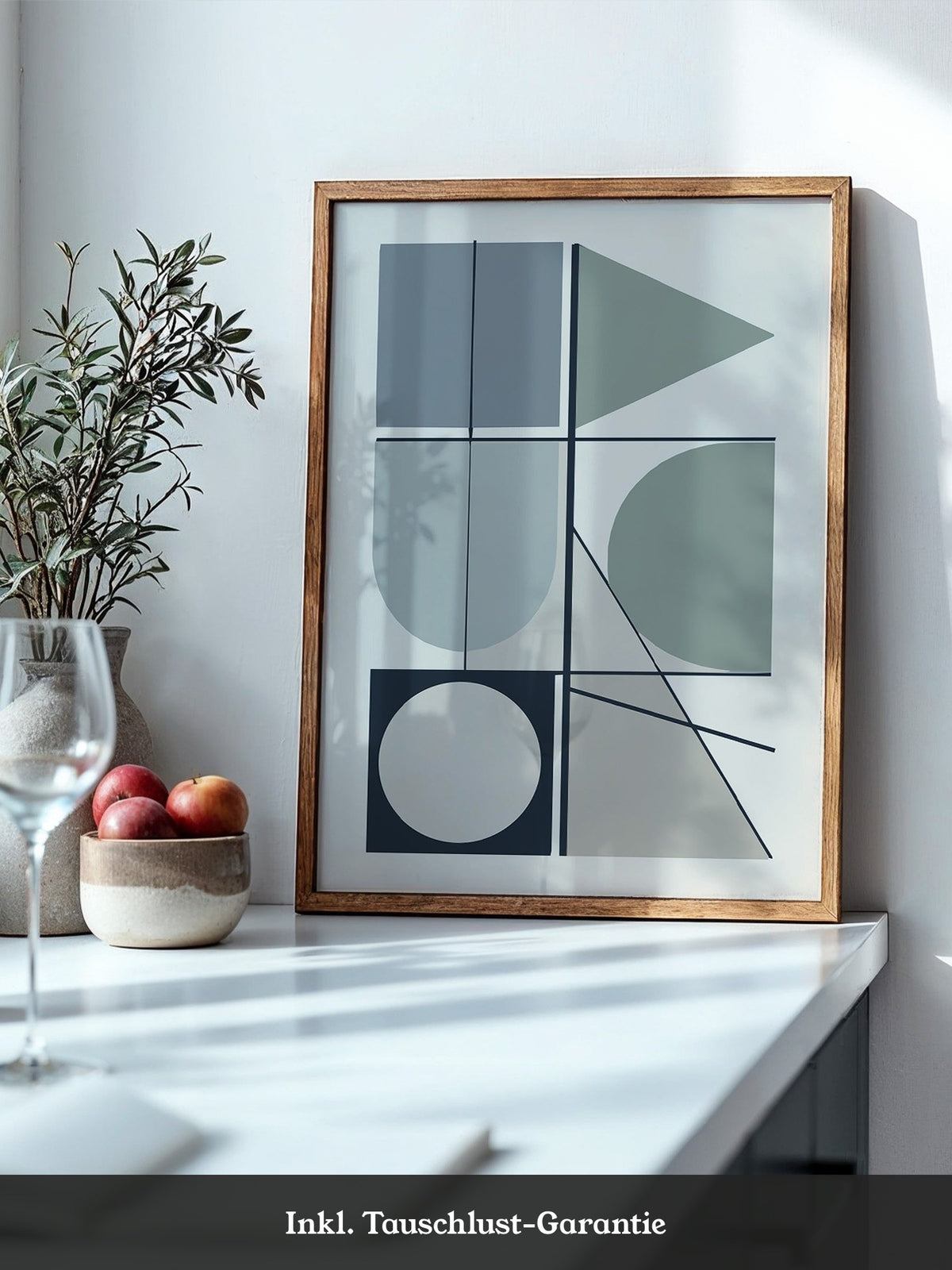 Geometrische Formen Pastelltöne