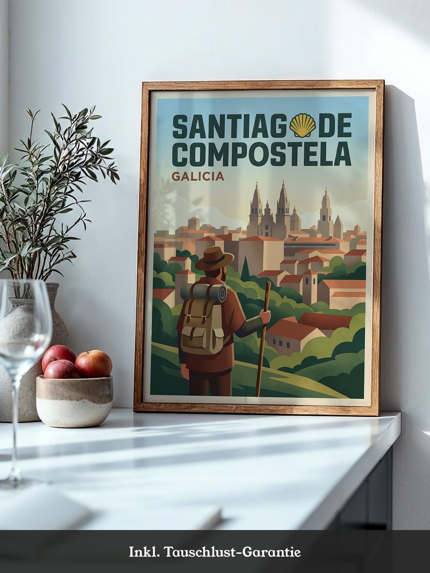Pilger Spanien Retro-Design