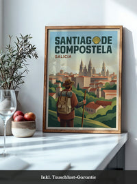 Pilger Spanien Retro-Design