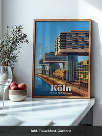 Kranhäuser Ufer Skyline Stadtsilhouette