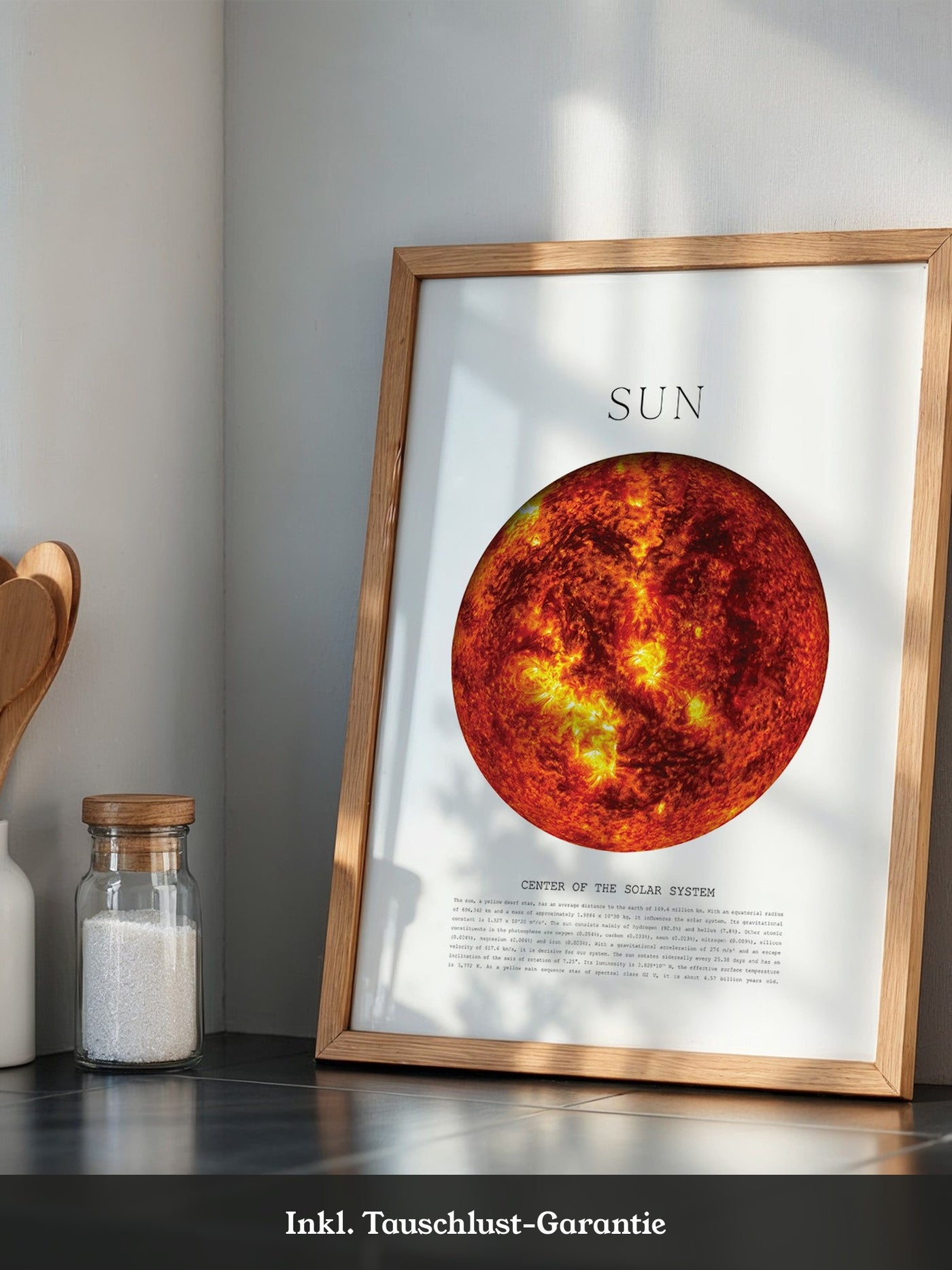 Sonne leuchtend feurig