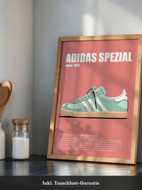 Sneaker Retro Stil Pastell