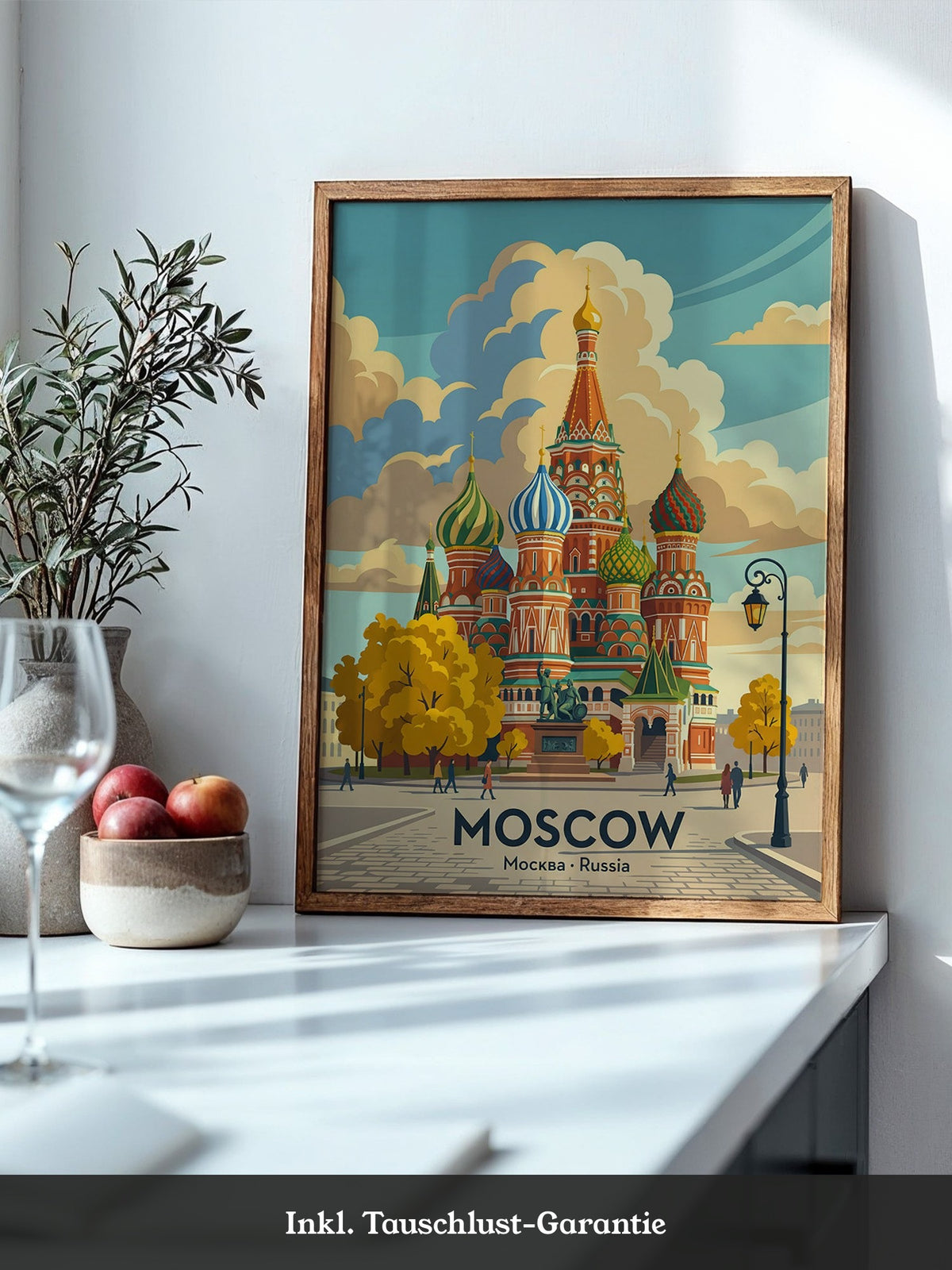 Moskauer Kathedrale Herbstfarben