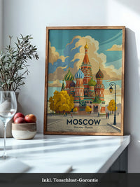 Moskauer Kathedrale Herbstfarben