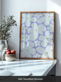 Blumen Pastell Lila