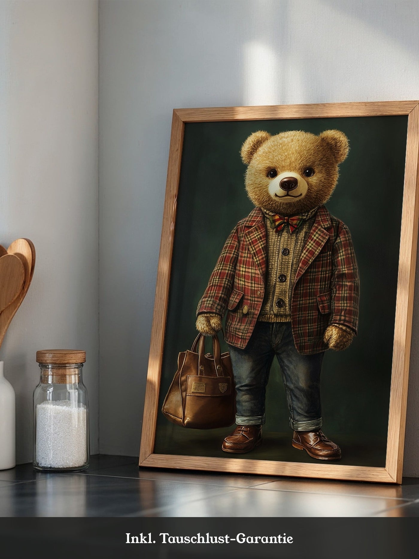 Teddybär Retro Mode