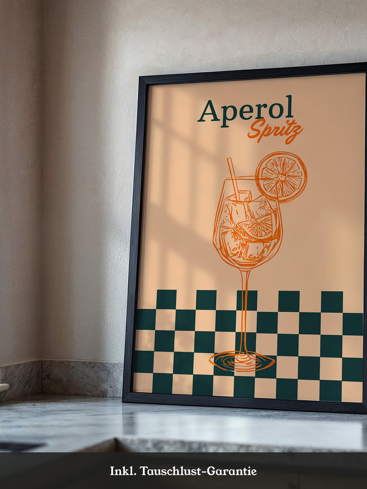 Aperol Spritz Grafik Retro