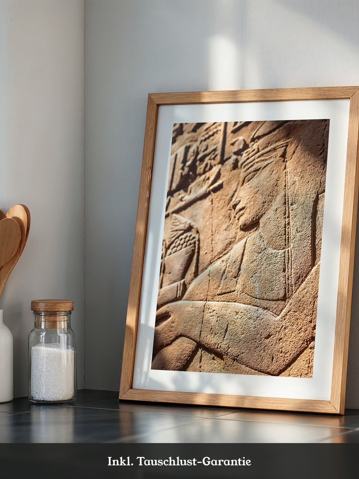 Ägyptische Reliefs Sonnenspiel