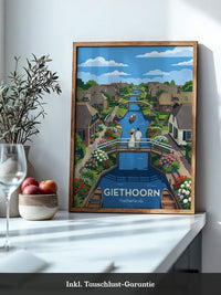 Giethoorn Kanäle Sommeridylle