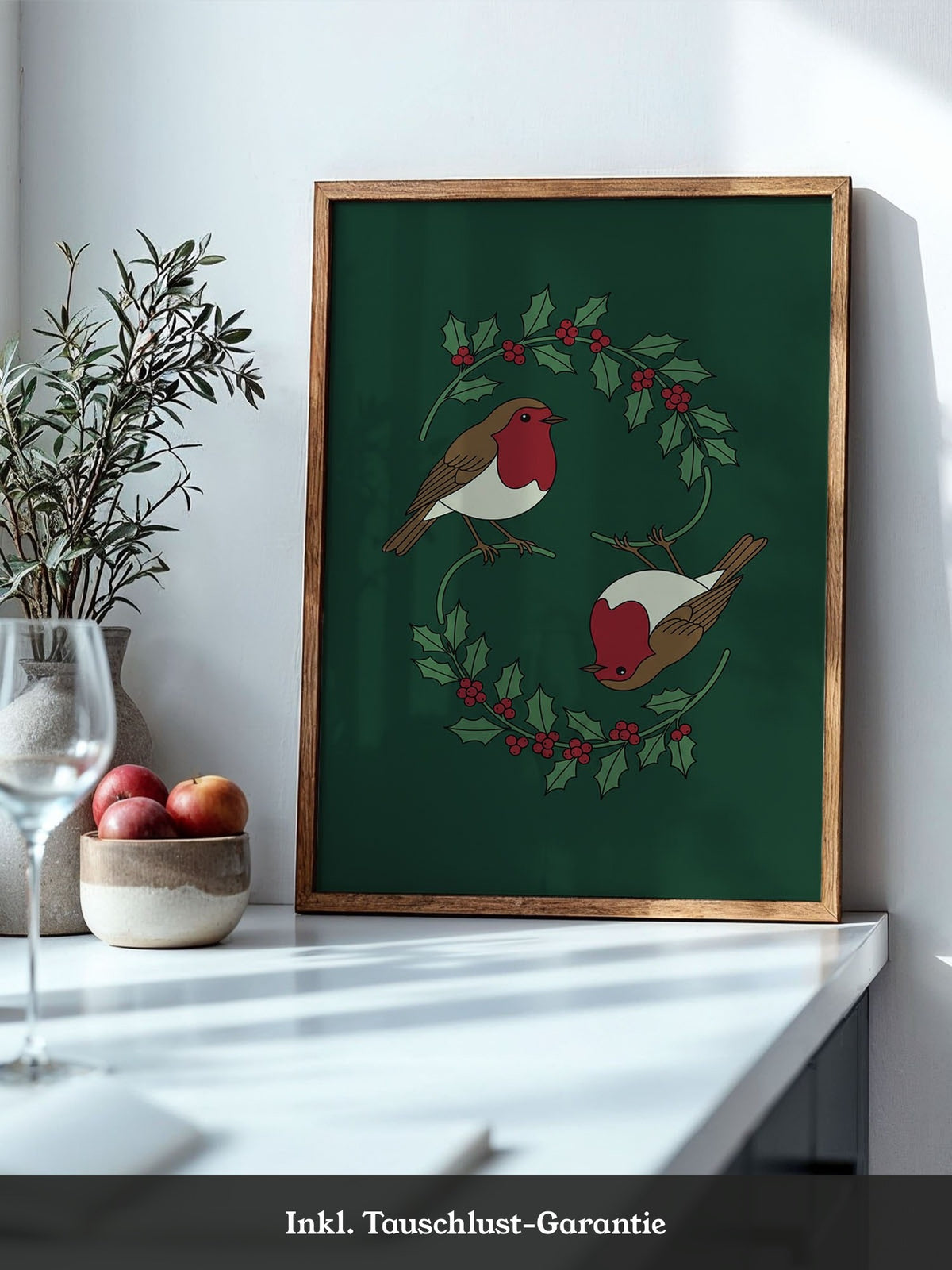 Rotkehlchen Illustration